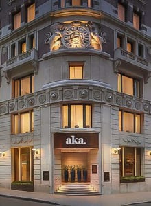 AKA Wall Street Hotel Exterior