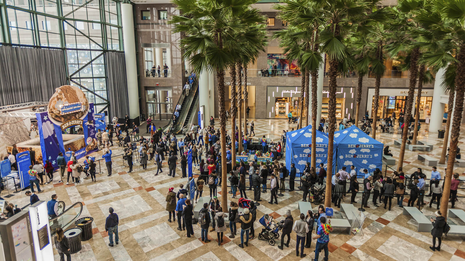 Ben & Jerry's Event at Brookfield Place