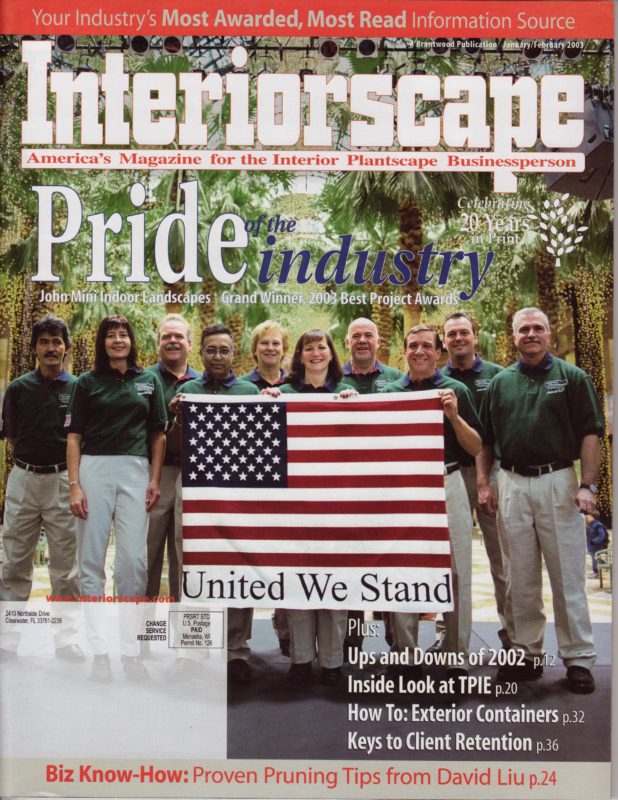 Media example following 9-11 replanting